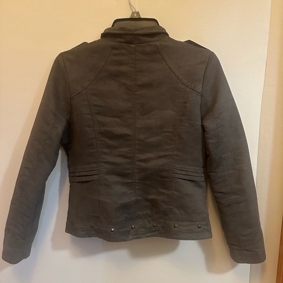 Faux suede light Jacket - Picture 10 of 10